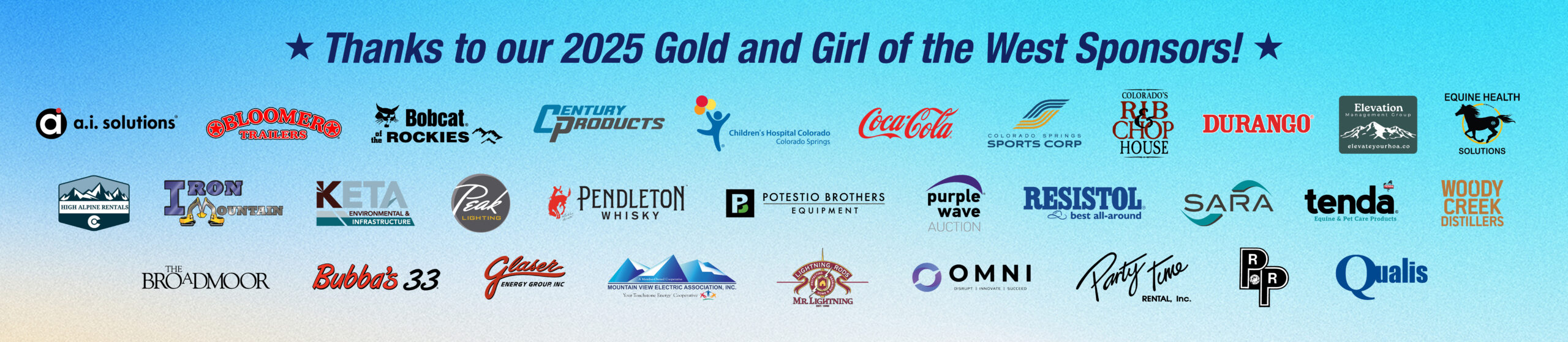 25 sponsors gold gotw